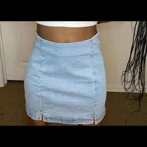 Denim Skirt